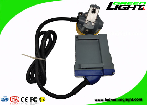 15000 럭스 IP68 LED 마이닝 빛 캡 램프 6.6Ah Li - USB 충전과 이온 바테리