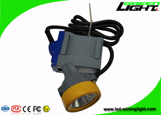 15000 럭스 IP68 LED 마이닝 빛 캡 램프 6.6Ah Li - USB 충전과 이온 바테리