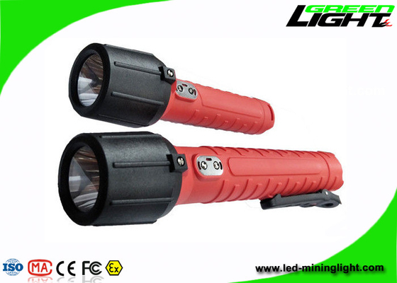 1300Lum 재충전이 가능한 주도하는 섬광 25000Lux GL-T666 IP68 15hrs는 작업 시간 바랍니다