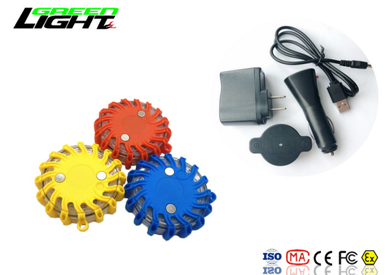 방수 IP68은 트럭을 위한 경고등 PC / TPR 재료 DC 5V를 번쩍여 이르렀습니다