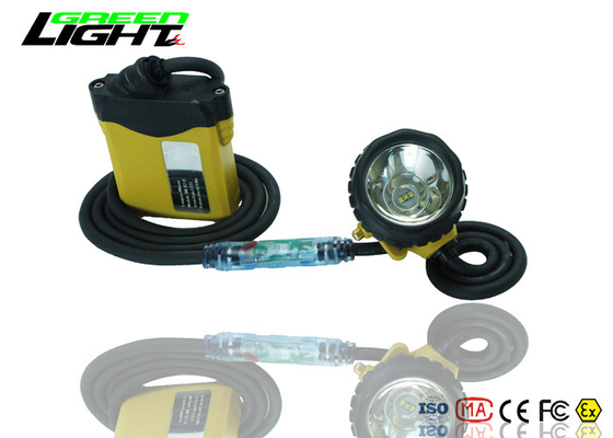 최고 밝은 재충전용 지도된 Headlamp, 케이블 빛을 가진 IP68 광부 모자 램프