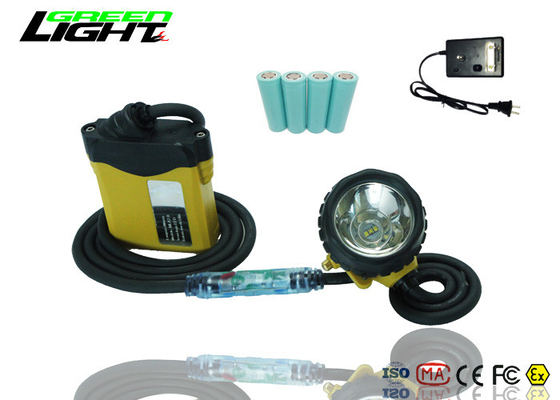 최고 밝은 재충전용 지도된 Headlamp, 케이블 빛을 가진 IP68 광부 모자 램프