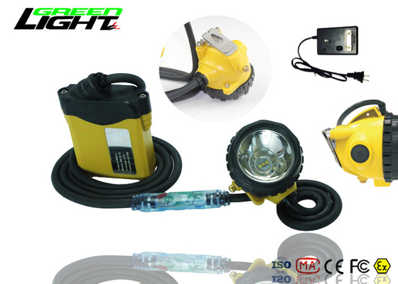 최고 밝은 재충전용 지도된 Headlamp, 케이블 빛을 가진 IP68 광부 모자 램프