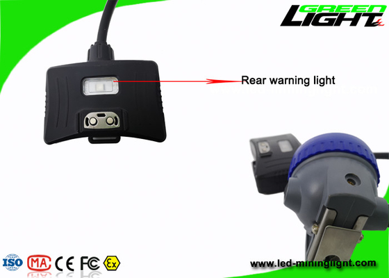 자석 USB 케이블을 가진을 가진 반 끈으로 묶인 LED 석탄 광부 안전모 램프 하이빔