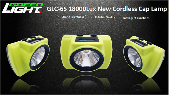 타임즈 지 로고를 위한 작은 사이즈 재충전이 가능한 LED 전면램프 25000 럭스 GLC-6S OLED 화면