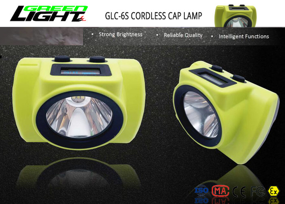 1대의 재충전용 LED Headlamp에서 모두는, 안전모 가벼운 재충전용 6800Ah를 지도했습니다