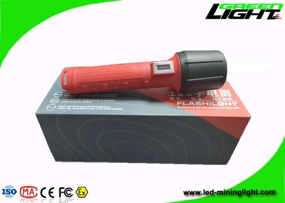 1300lum LED 플래쉬 등 토치 화염 저항하는 25000Lux Uv 까만 방수 IP68