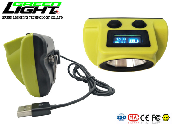 템퍼링된 렌즈 6800mAh 385LUM 20000LUX 주도하는 광부 전조등