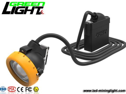 방수 IP68 6.6Ah 1000Lux 지하 채광기들 헬멧 램프