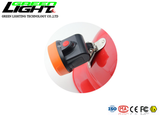 USB 충전 85LUM IP67 1.67W 6000 럭스 LED 광부들 캡 램프