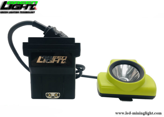 4.07W 25000 럭스 13.6Ah IP68 LED 마이닝 캡 램프