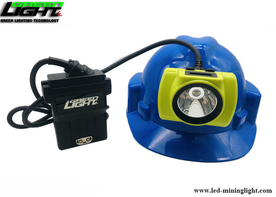 4.07W 25000 럭스 13.6Ah IP68 LED 마이닝 캡 램프