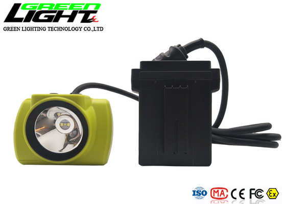 코드와 방수 IP68 LED 광부 캡 램프 13600mAh 25000 럭스