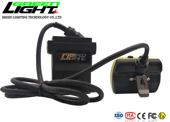 코드와 방수 IP68 LED 광부 캡 램프 13600mAh 25000 럭스