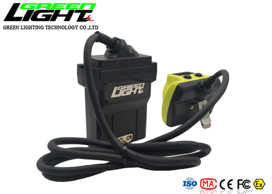 코드와 방수 IP68 LED 광부 캡 램프 13600mAh 25000 럭스