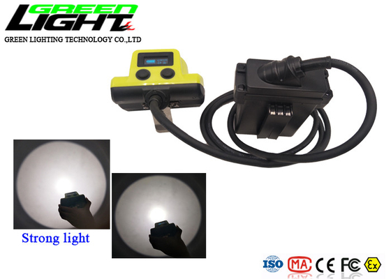 IP68 530lum 16000 럭스 LED 광부들 캡 램프 13600mAh