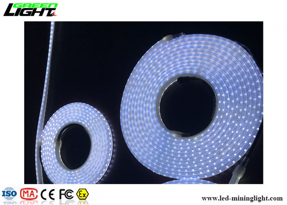 SMD5050 24V 야외 따뜻한 백색 LED 스트립 라이트는 릴마다 5 미터를 방수 처리합니다