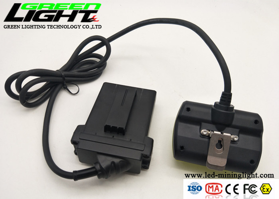 방수  IP68 25000 럭스 13.6Ah 4.07W LED 광부들 캡 램프