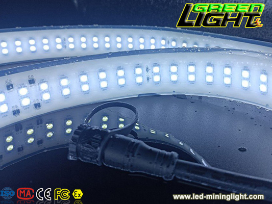2362lum/m IP68은 주도하는 스트립 라이트 220V AC SMD5050을 방수 처리합니다