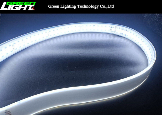 탄력적 SMD5050 20m 이중 열은 스트립 144LEDs 220VAC을 이끌었습니다