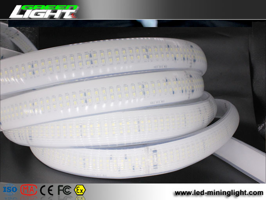 3100 루멘 SMD5050 이중 열은 터널을 위한 스트립 실리콘 220VAC 35W/M을 이끌었습니다