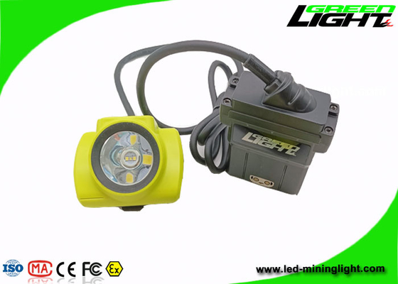 OLED 스크린과 530lum 25000 럭스 코드화된 주도하는 캡 램프 13600mAh