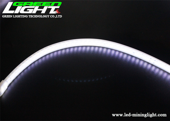 15W/M 1100lum 주도하는 마이닝 광띠 실리콘 Gal 투명한 72LEDs/m