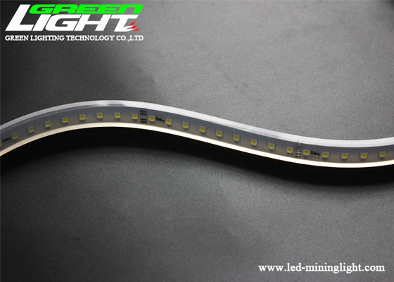 15W/M 1100lum 주도하는 마이닝 광띠 실리콘 Gal 투명한 72LEDs/m