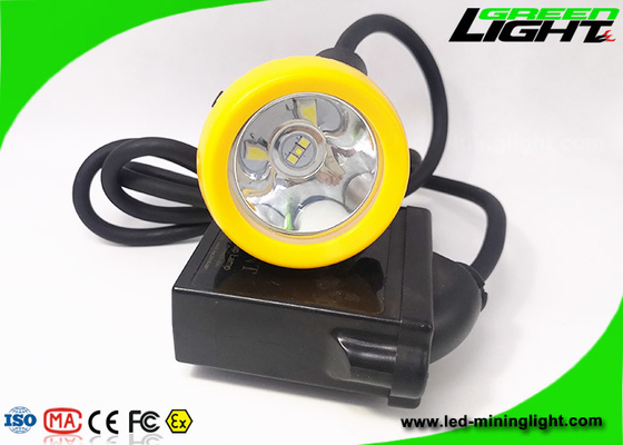 재충전이 가능한 1.67W 10000 럭스 LED 지하 막장 빛 7.8Ah