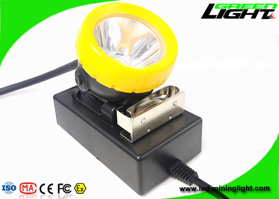 재충전이 가능한 1.67W 10000 럭스 LED 지하 막장 빛 7.8Ah