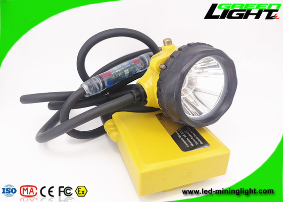 10.4Ah 25000 럭스 광부들 LED 라이트 코드화된 케이블 알루니늄 컵 MSHA
