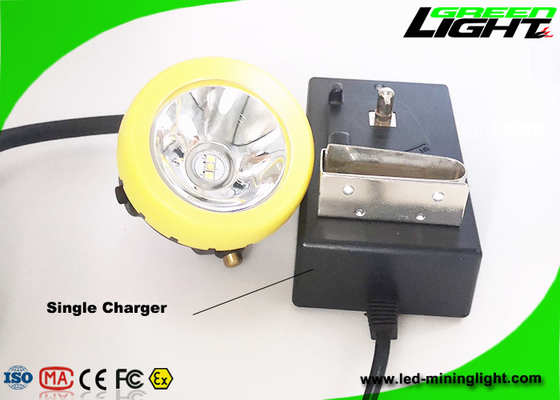 IP68 안전성 216lum을 고발하는 1.67W 7.8Ah 코드화된 주도하는 캡 램프 USB