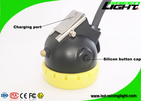 IP68 안전성 216lum을 고발하는 1.67W 7.8Ah 코드화된 주도하는 캡 램프 USB
