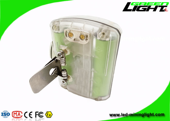 GLC-6S 348lum 4.2W 주도하는 광부들 캡 램프 투명한 6.8Ah 파나소닉 배터리
