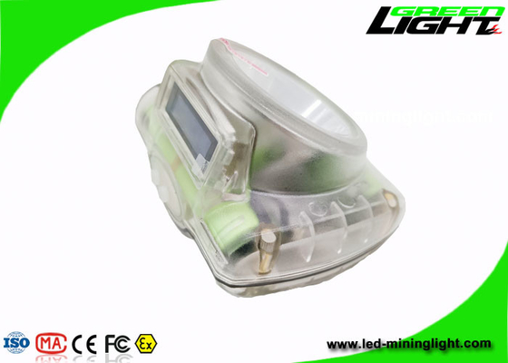 GLC-6S 348lum 4.2W 주도하는 광부들 캡 램프 투명한 6.8Ah 파나소닉 배터리