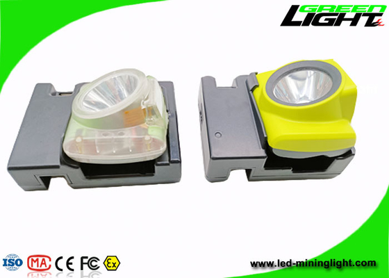 OLED 스크린 광부들 헬멧 전면램프 4.2W 348lum 파열 저항력