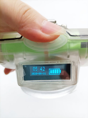 OLED 스크린 광부들 헬멧 전면램프 4.2W 348lum 파열 저항력