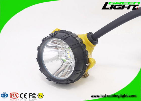 450mA 221lum 15000lux LED 광업 모자 램프 6.8Ah 3.7V Led 광업 헤드램프