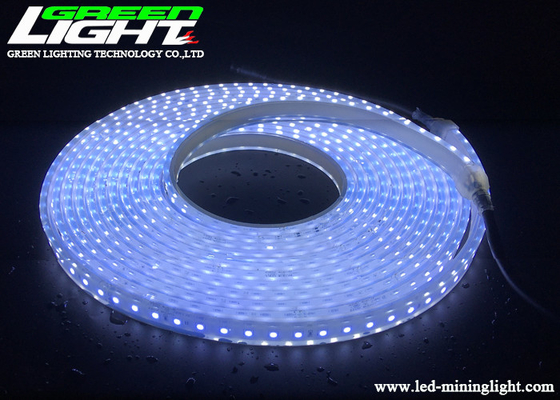 220V 15W 73lm/W 지하 LED 스트립 라이트 IK04 투명