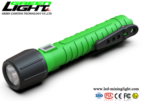 4400mAh 1300lum 폭발 방지 토치 반대로 폭발성 재충전용 지도된 손전등