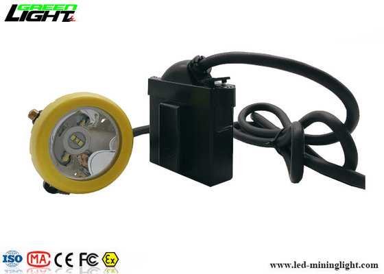 216lum 15000lux LED 광부 캡 램프 충전식 KL5LM 6.6Ah ATEX