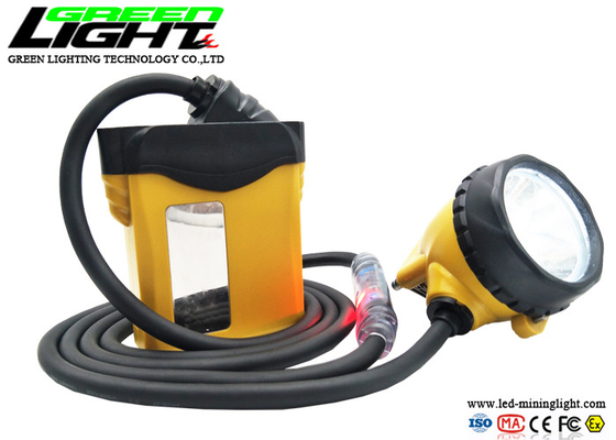 ATEX 800mA LED 광부 캡 램프 25000Lux 348lum 지하