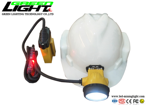 ATEX 800mA LED 광부 캡 램프 25000Lux 348lum 지하