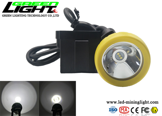 7800mAh LED 광부 모자 램프 216lum 지원 USB 충전기 방수
