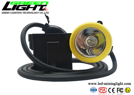 7800mAh LED 광부 모자 램프 216lum 지원 USB 충전기 방수