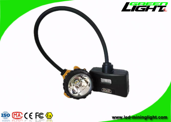 USB 충전 기능이 있는 PTC 1.7W LED 광업 캡 램프 221lum 지하