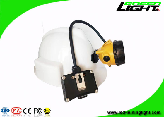 USB 충전 기능이 있는 PTC 1.7W LED 광업 캡 램프 221lum 지하