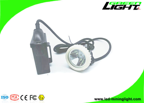 10000Lux LED 광부 캡 램프 충전식 리튬 배터리 1.67W 6600mAh ABS PC 방수
