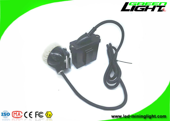 10000Lux LED 광부 캡 램프 충전식 리튬 배터리 1.67W 6600mAh ABS PC 방수