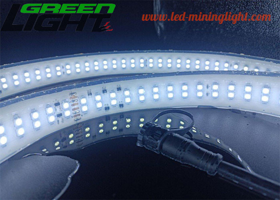SMD5050 30W LED 유연한 스트립 조명 IP68 방수 DC24V 2160lum/M ATEX 터널 지하 광업 야외